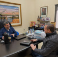  El Intendente Norberto Villordo recibió al Coordinador Regional del Ministerio de Obras Públicas